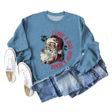 Funny Santa Beard Sweatshirt