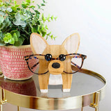 Tony-Handmade Corgi Glasses Stand Art Gift