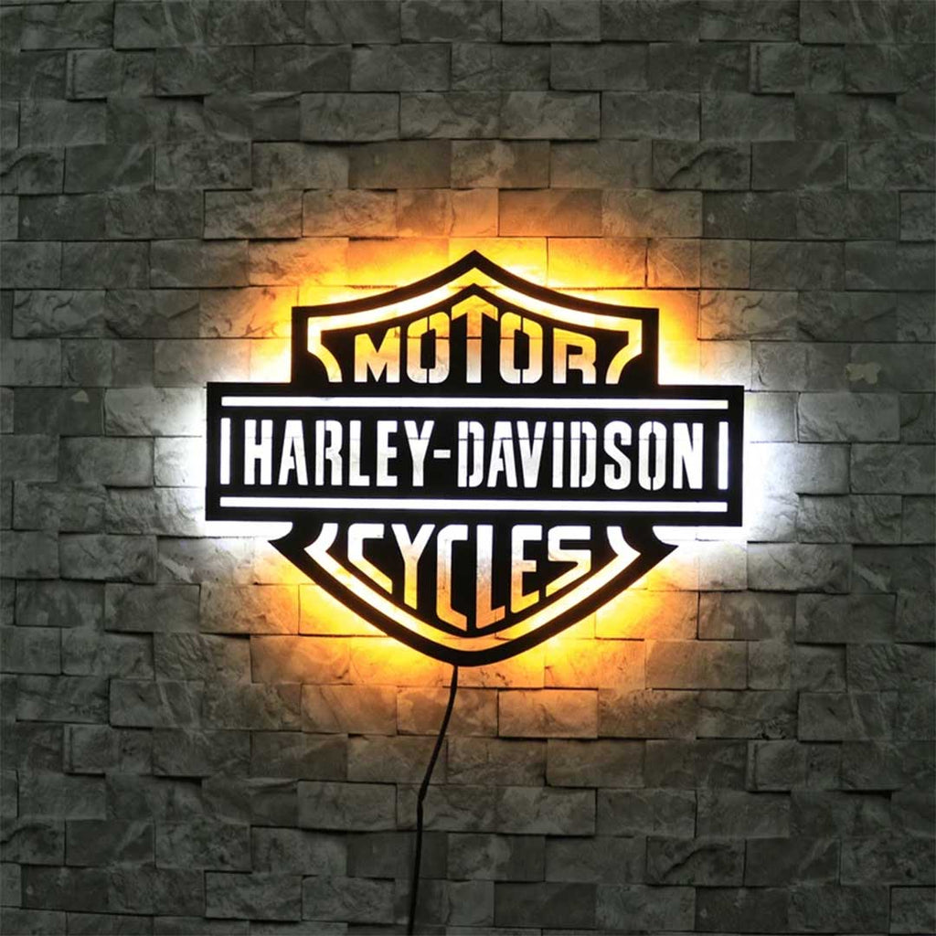 Personalized Motorcycle Neon LED Wall Art