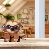 Tony-Handmade Corgi Glasses Stand Art Gift