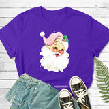 Christmas Santa Claus Print T-Shirt🎅