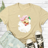 Christmas Santa Claus Print T-Shirt🎅