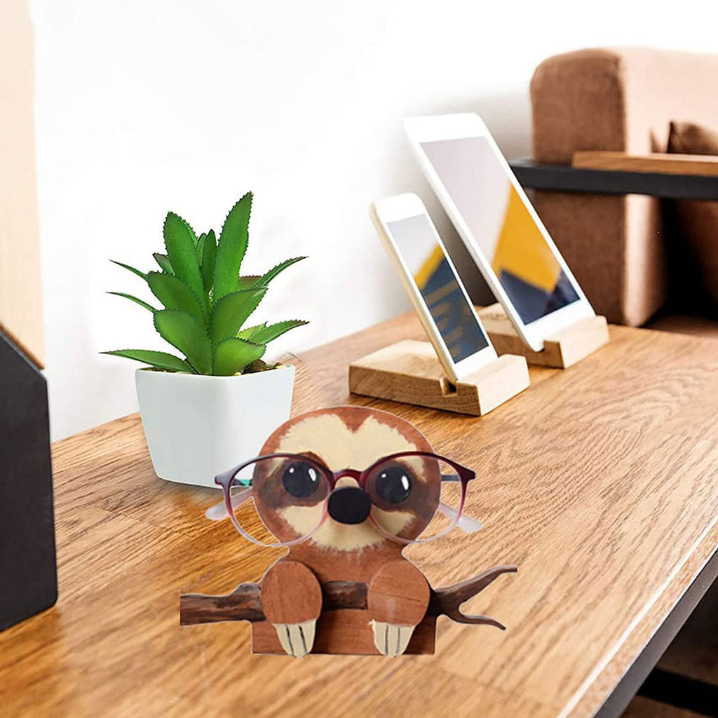 Tony-Handmade Corgi Glasses Stand Art Gift