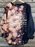 Tie Dye Halloween Round Neck Sweatshirt