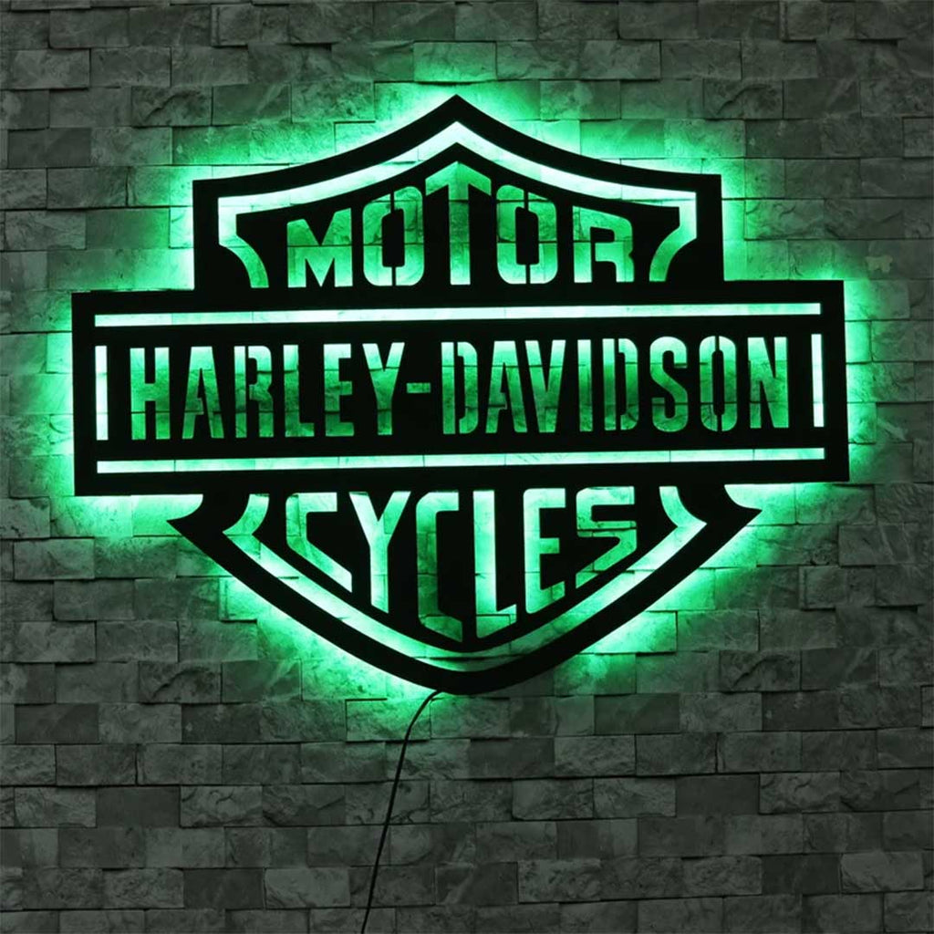 Personalized Motorcycle Neon LED Wall Art