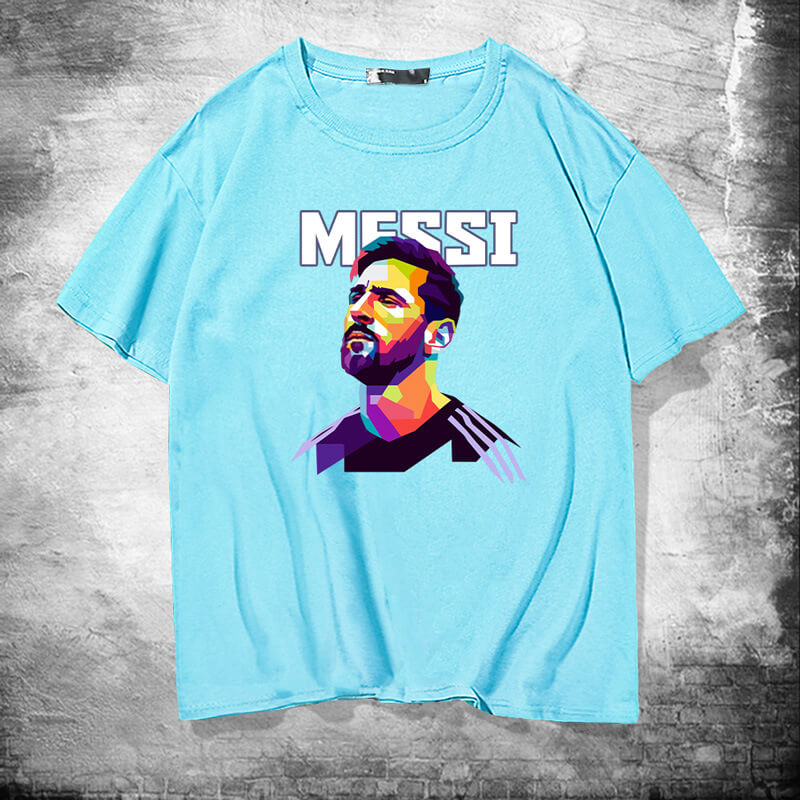MESSI 10 Solid Color T-shirt