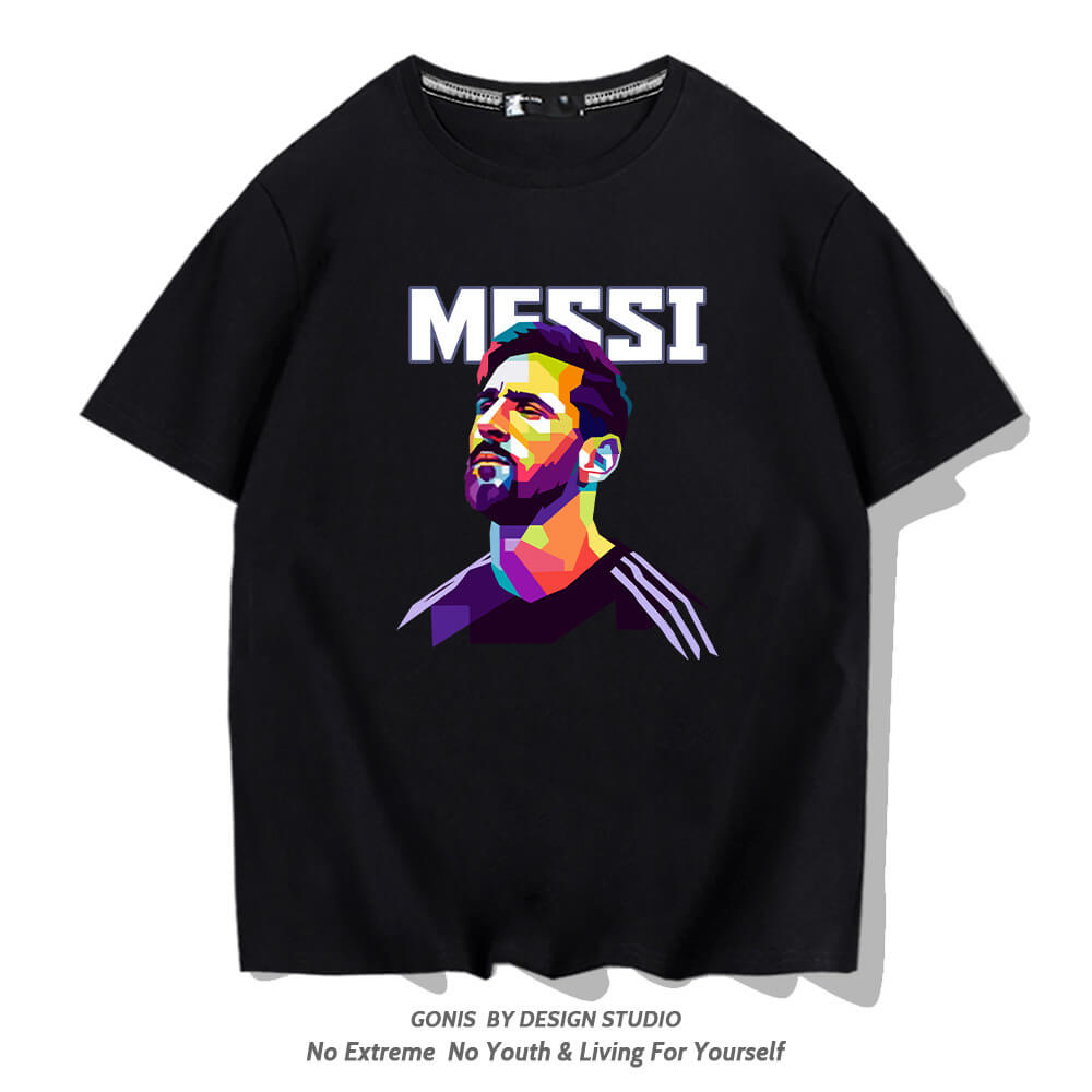 MESSI 10 Solid Color T-shirt