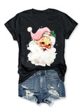 Christmas Santa Claus Print T-Shirt🎅