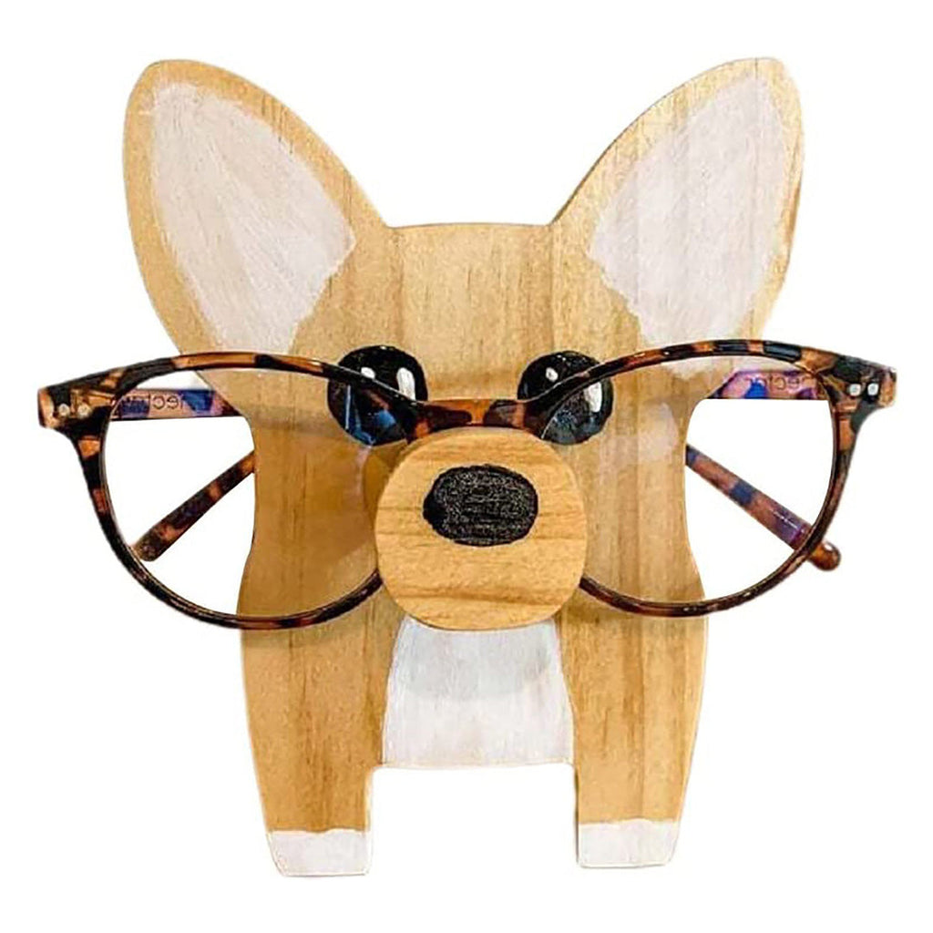 Tony-Handmade Corgi Glasses Stand Art Gift