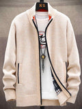Men's Add Velvet Thickened Sweater Jacket