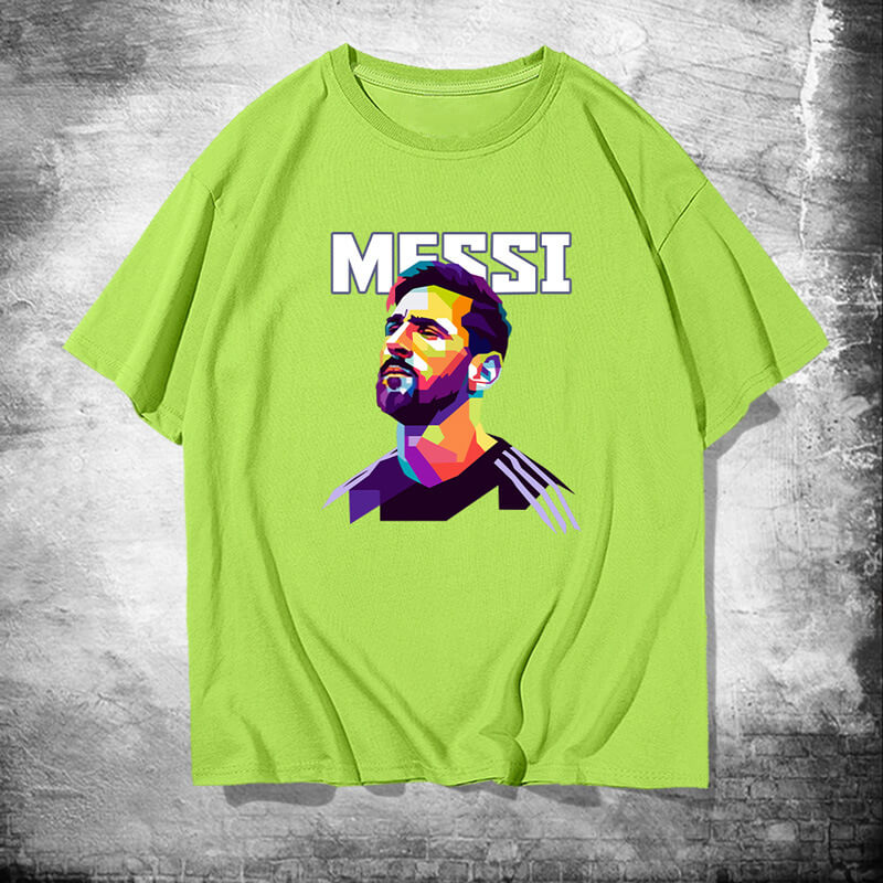 MESSI 10 Solid Color T-shirt