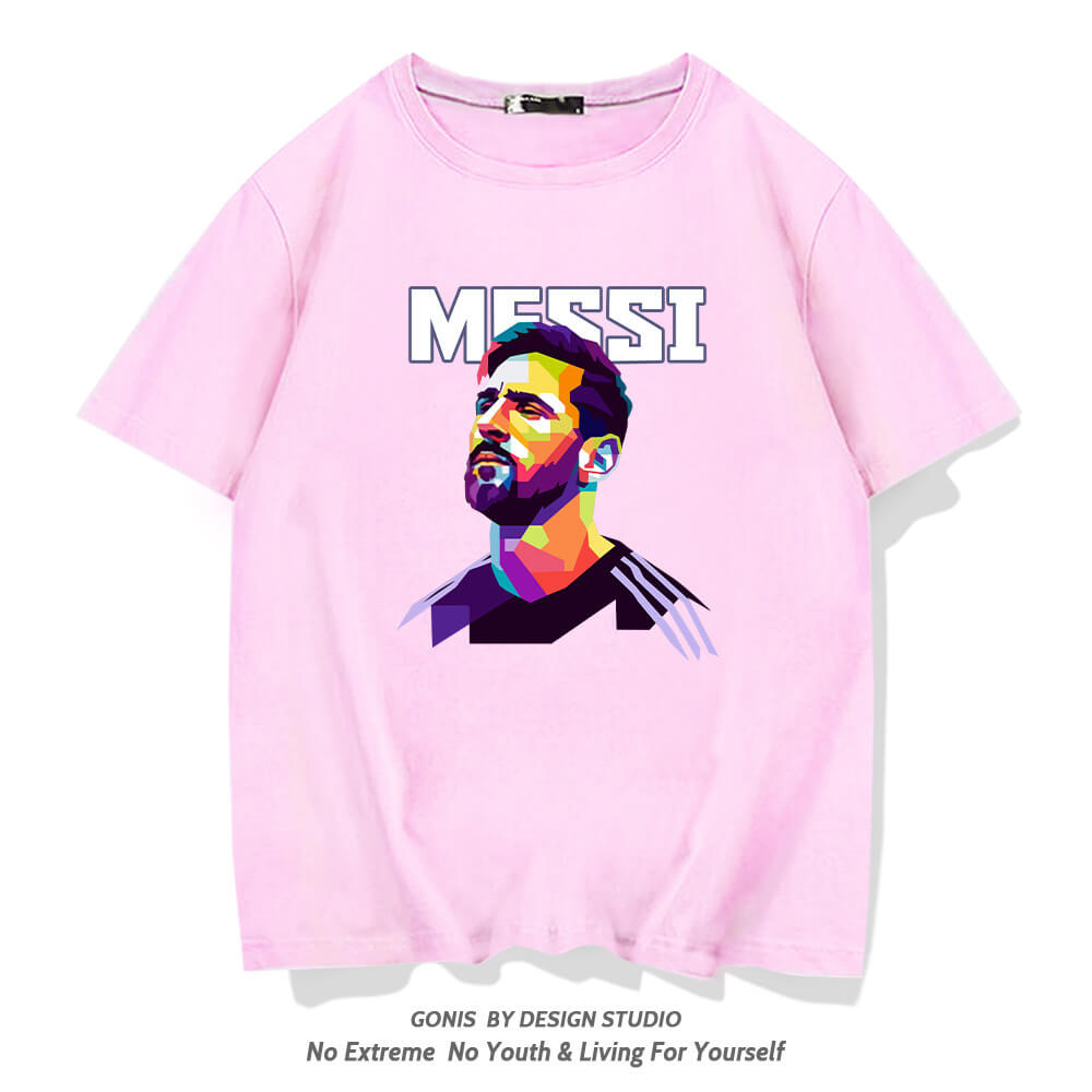 MESSI 10 Solid Color T-shirt