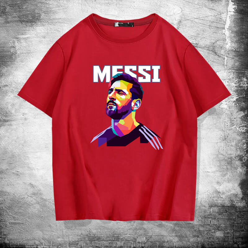 MESSI 10 Solid Color T-shirt