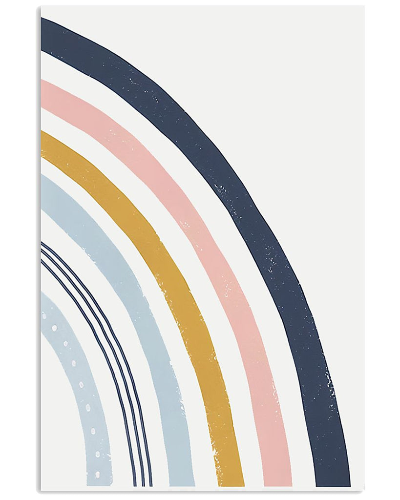 Rainbow 4 Vertical Poster