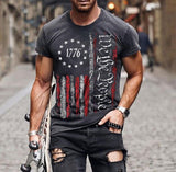 Men's 1776 Vintage USA Flag T-Shirt