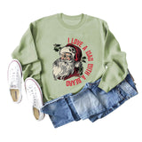Funny Santa Beard Sweatshirt