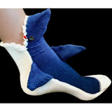 3D Knit Crocodile Socks