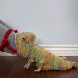 3D Knit Crocodile Socks