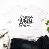 I'm One Lucky Mama Short Sleeve T-shirt