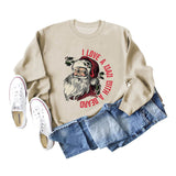 Funny Santa Beard Sweatshirt