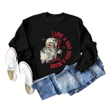 Funny Santa Beard Sweatshirt