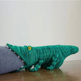 3D Knit Crocodile Socks