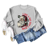 Funny Santa Beard Sweatshirt