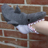 3D Knit Crocodile Socks