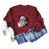 Funny Santa Beard Sweatshirt
