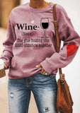 Wine Goblet Sweatshirt