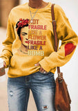 Character Print Sweatshirt