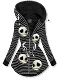Striped Skull Punk Jacket