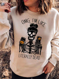 Skeleton Halloween Sweatshirt