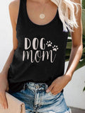 Women's Dog Mom Cotton Tank Top