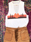 70s Desert Horizons cutout tank