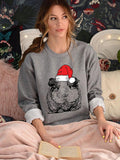 Hedgehog Christmas Sweatshirt