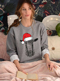 Goat Christmas Sweatshirt