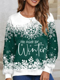 Not Made For Winter Snowflakes Shirt