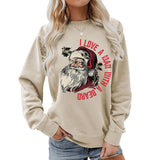Funny Santa Beard Sweatshirt