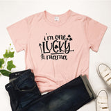 I'm One Lucky Mama Short Sleeve T-shirt