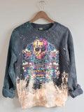 Tie Dye Welcome To Camp Crystal Lake Sweatshirt