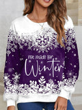 Not Made For Winter Snowflakes Shirt