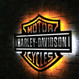 Personalized Motorcycle Neon LED Wall Art