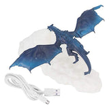 3D Printed LED Fire Dragon Night Light