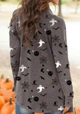 Cute Ghost Skull Halloween Cardigan