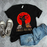 Black Cat Halloween Tee