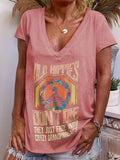 Old Hippies Don't Die Creative Printed Graphic Tees