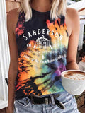 Tie Dye Sanderson Halloween Tank