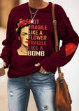 Character Print Sweatshirt