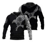 Helm Of Awe Symbol - Viking 3D All Over Printed Hoodie